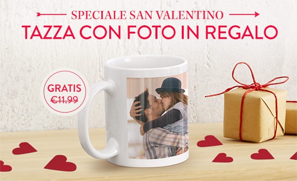 Speciale San Valentino - Tazza con Foto in Regalo